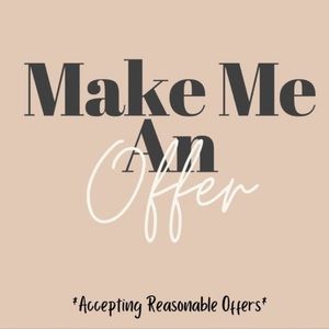 ACCEPTING ALL REASONABLE OFFERS